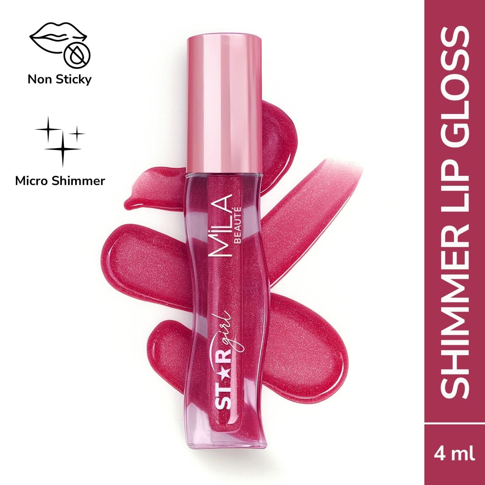 Star Girl Lip Gloss With Peptides Collagen & Micro Shimmers - Twilight