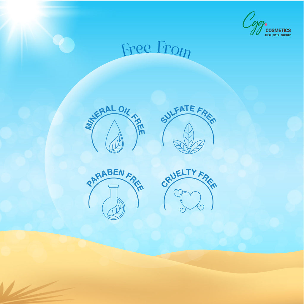 CGG Better than Bae Aqua Bomb Sunscreen With Highlighter SPF 45 PA+++ For All Skin Types