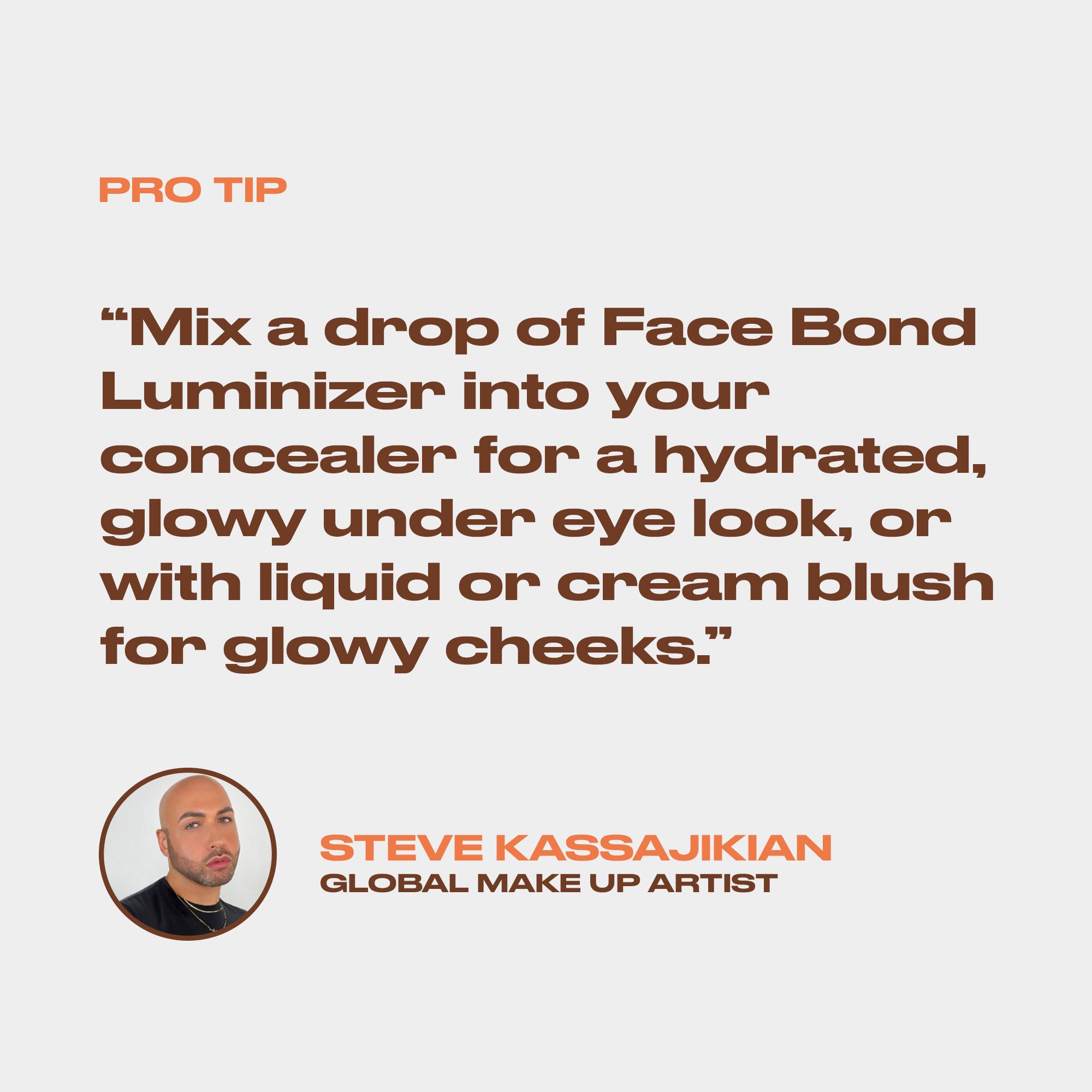 Face Bond Luminizer Waterproof Glow Drops For Face + Body