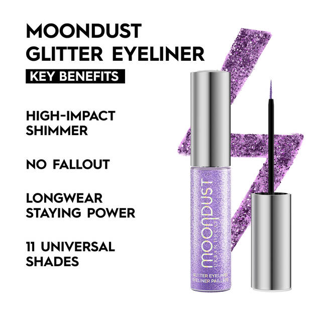 Moondust Liquid Glitter Eyeliner - Studio