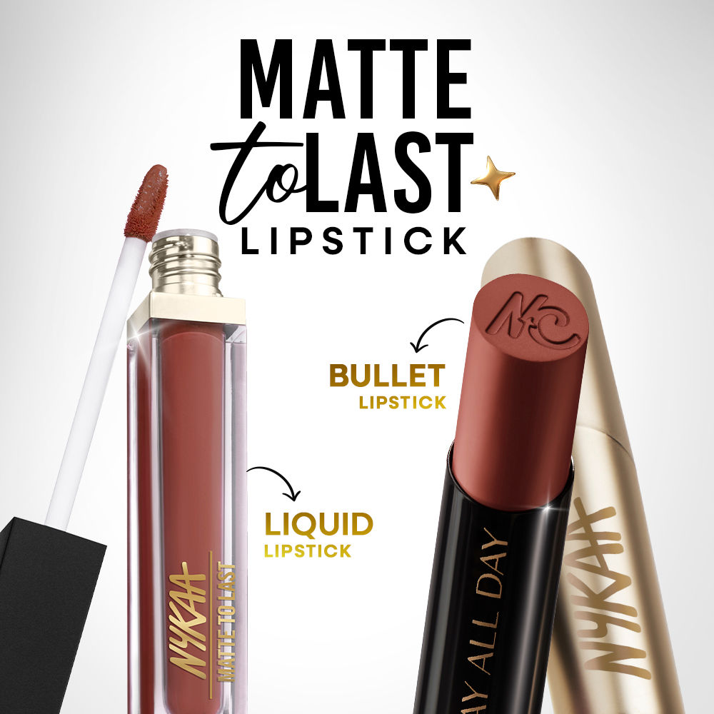 Nykaa Matte to Last No Transfer Long Lasting Lipstick