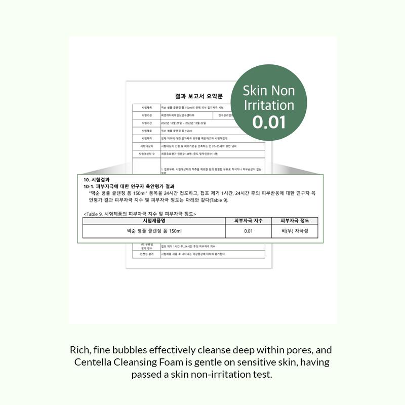 Centella Cleansing Foam, Gentle Face Wash for Redness & Acne-Prone Sensitive Skin