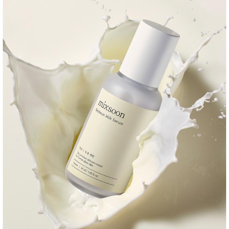 Korean Soybean Milk Serum, Hydrates & Smoothens Dry, Dull Skin with Fermented Soy Proteins