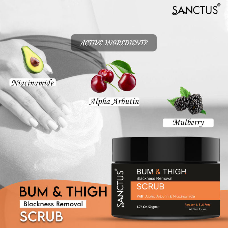Bum & Thigh Skin Whitening Scrub