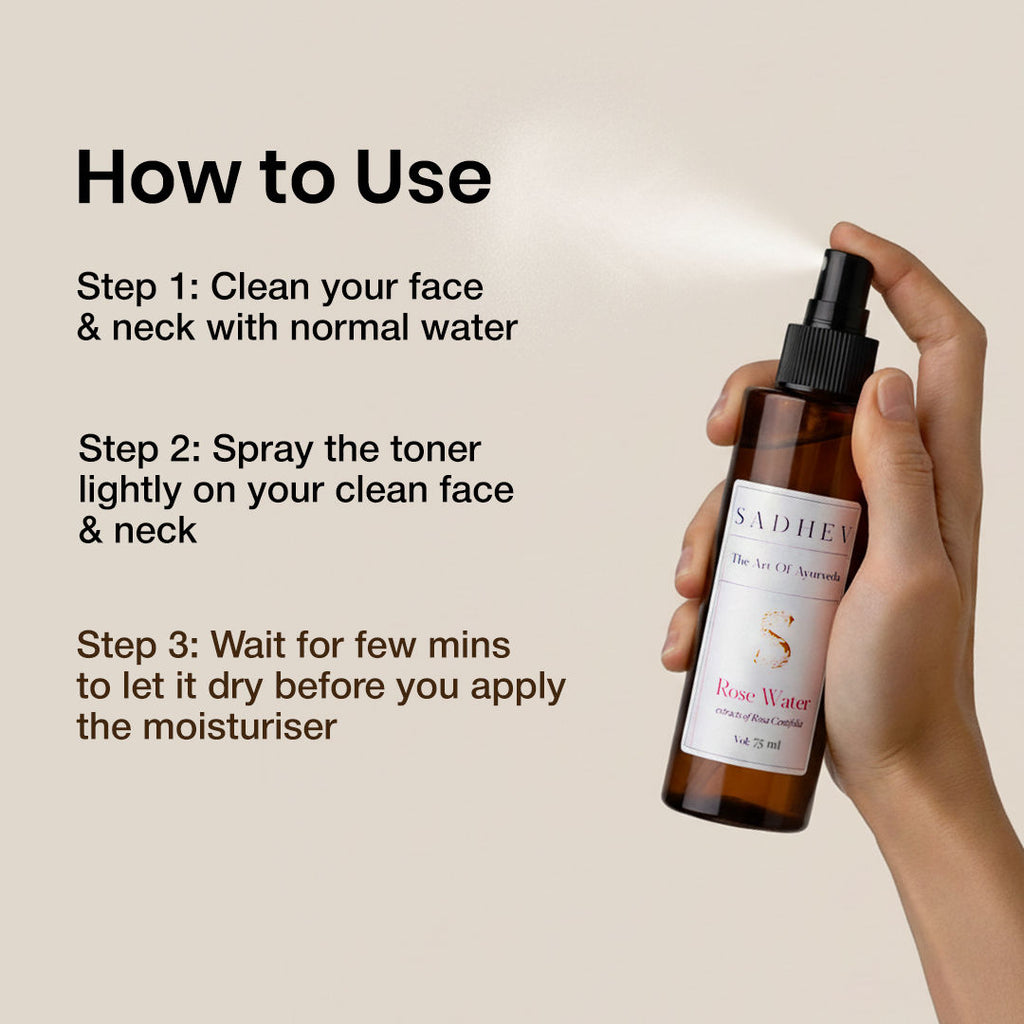 Natural Rose Water Toner
