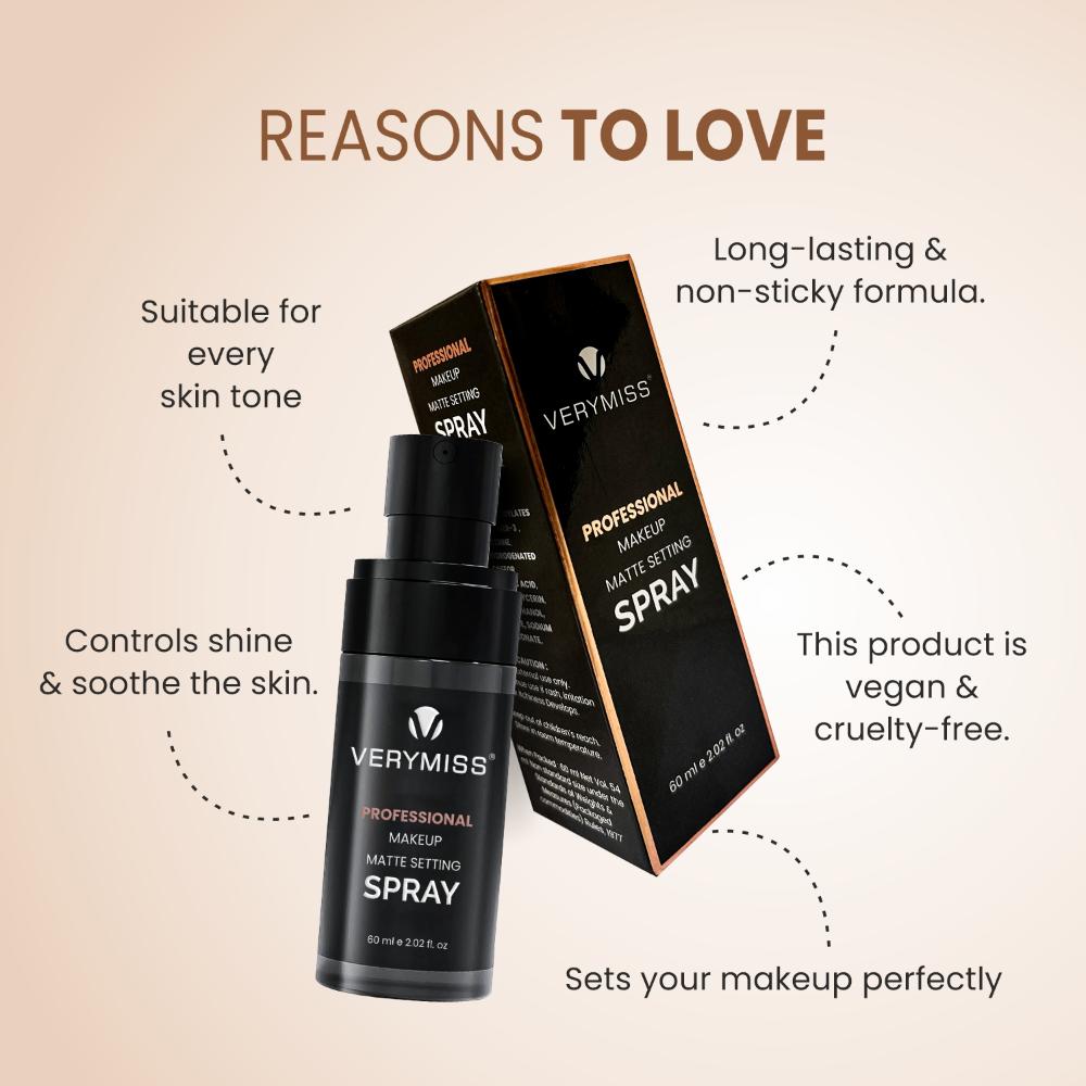 Professional Makeup Matte Setting Spray