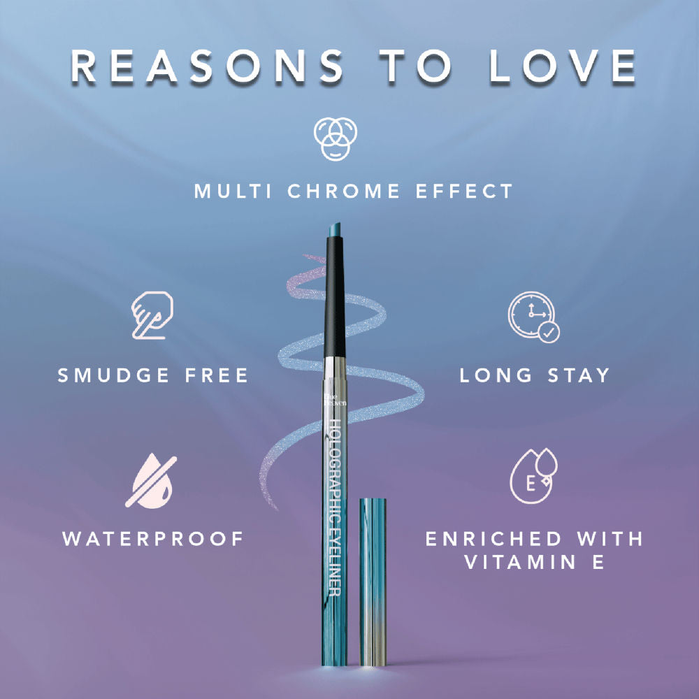 Holographic, Smudge Proof & Waterproof Eyeliner