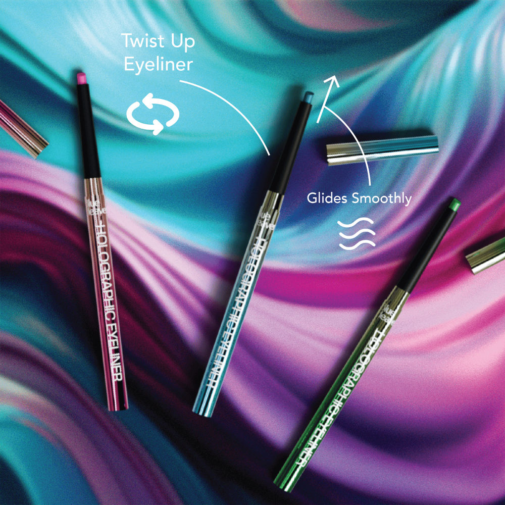 Holographic, Smudge Proof & Waterproof Eyeliner