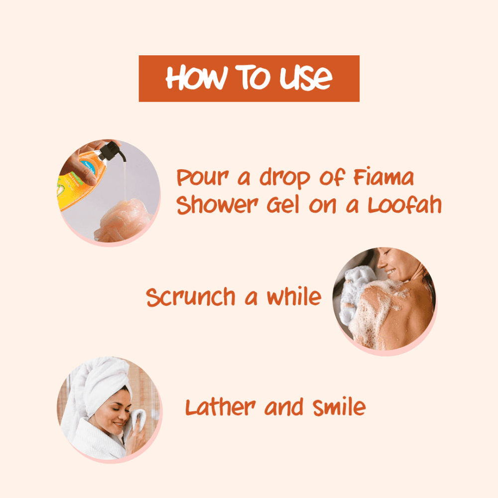 Shower Gel Peach & Avocado Body Wash For Soft Moisturised & Hydrating Skin