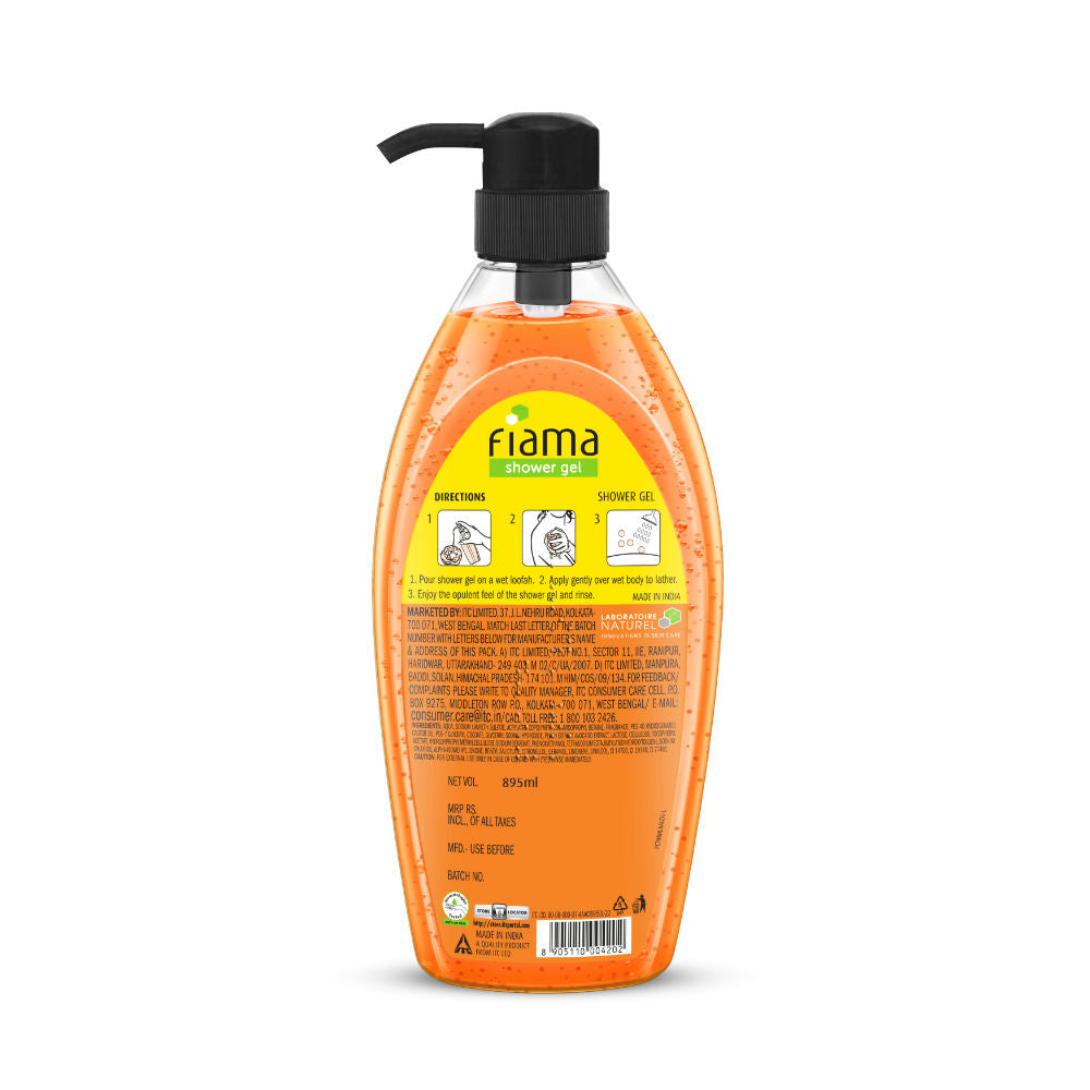 Shower Gel Peach & Avocado Body Wash For Soft Moisturised & Hydrating Skin