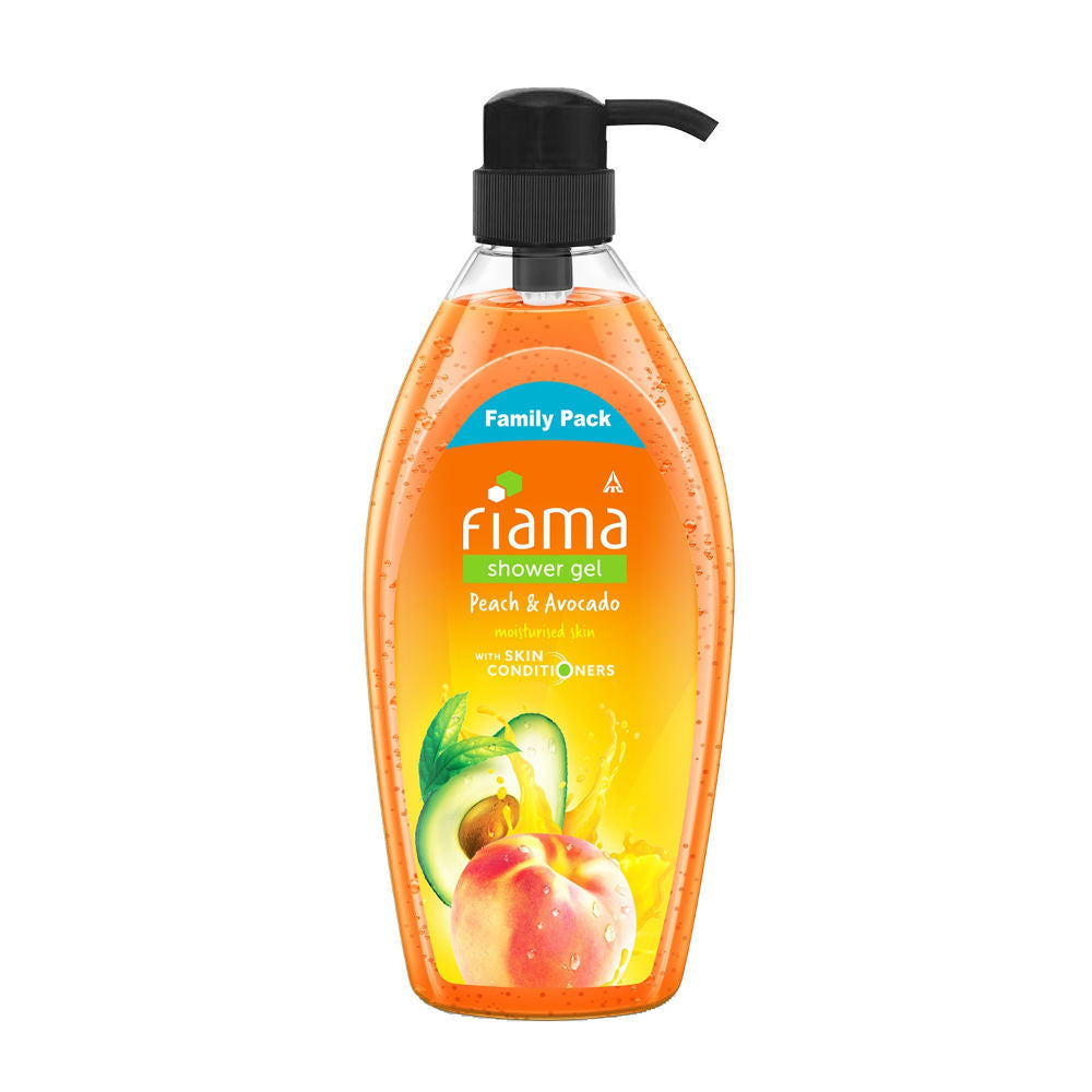 Shower Gel Peach & Avocado Body Wash For Soft Moisturised & Hydrating Skin