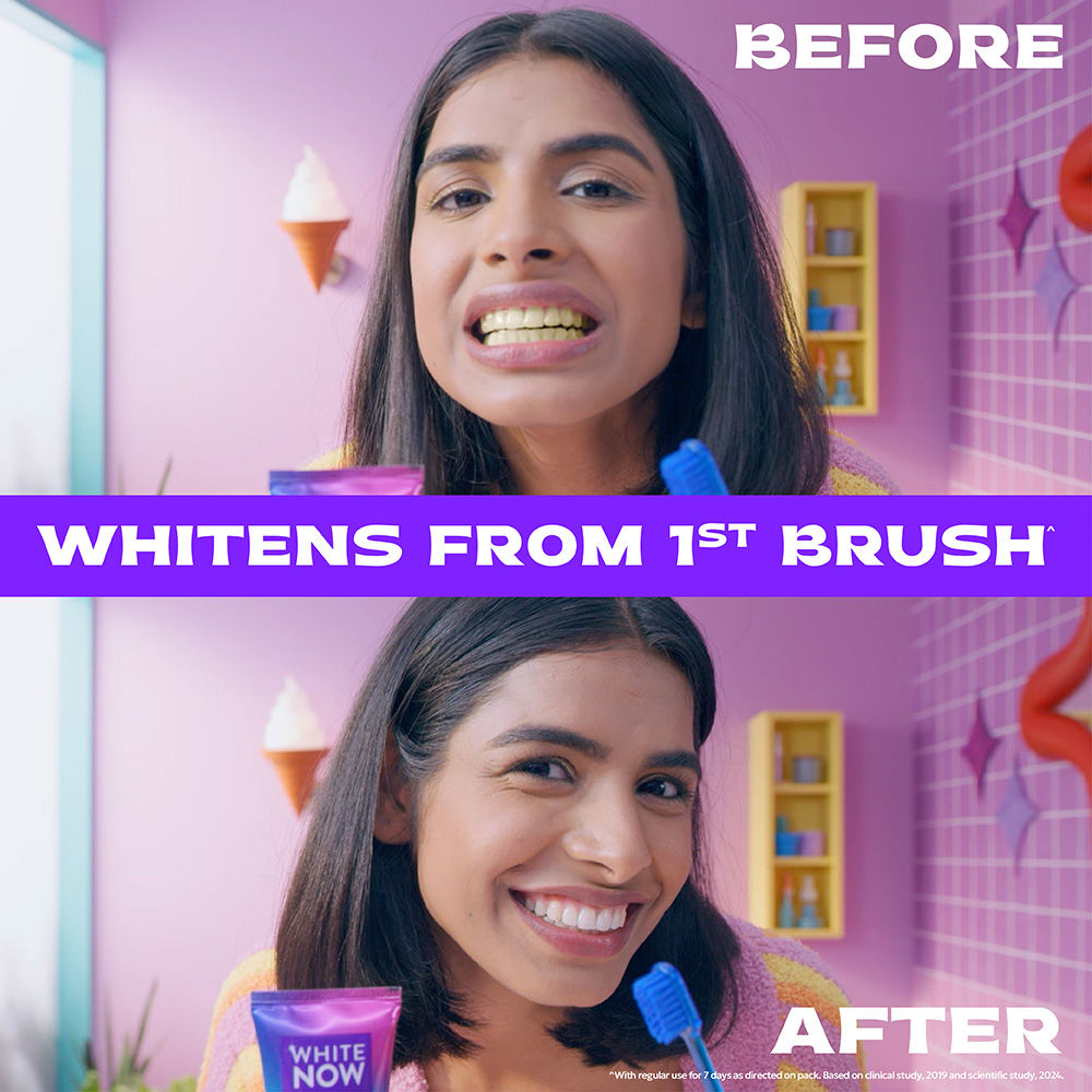 White Now - Purple Color Corrector Toothpaste