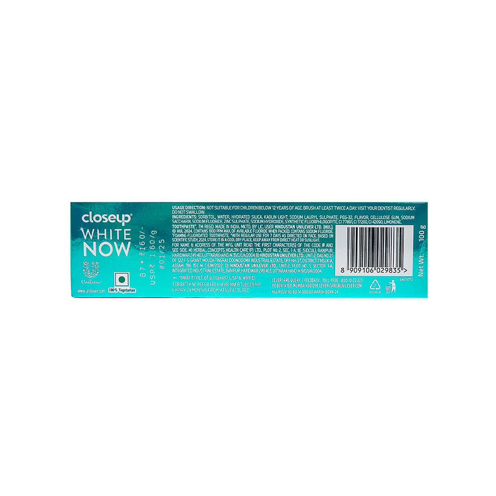White Now Stain Eraser Toothpaste