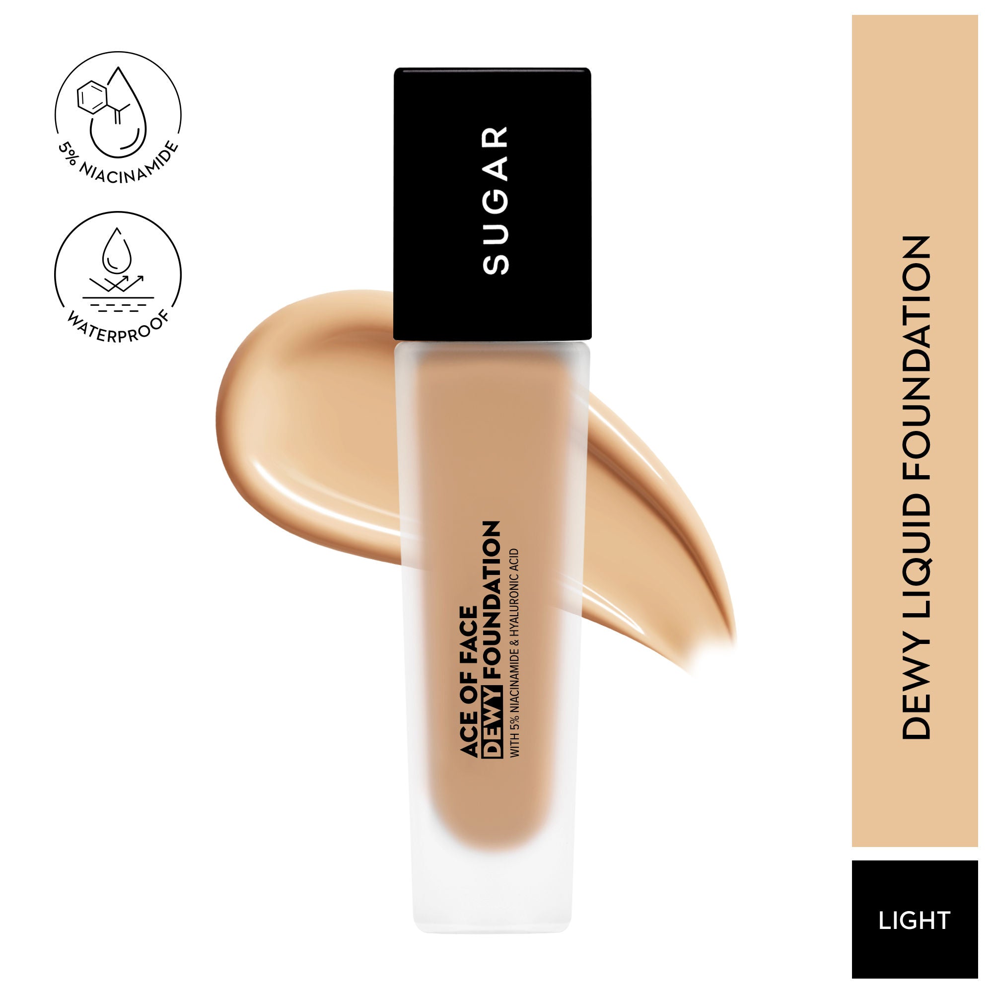 Ace Of Face Dewy Foundation - Cappuccino