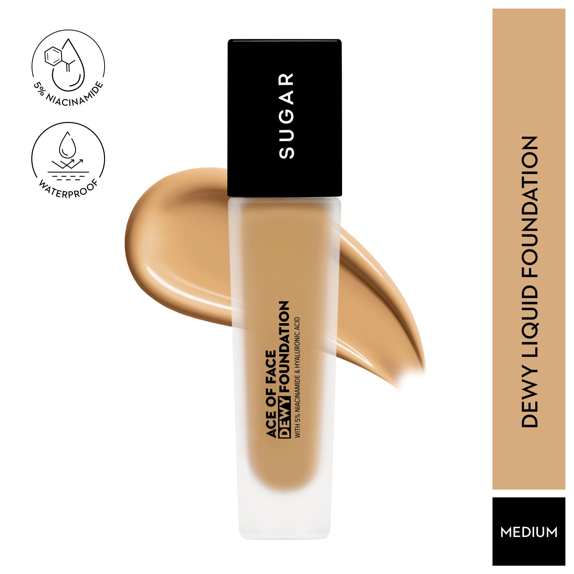 Ace Of Face Dewy Foundation - Frappe