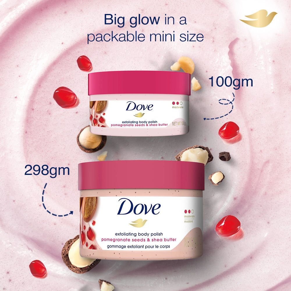 Pomegranate Seeds & Shea Butter Exfoliating Body Scrub