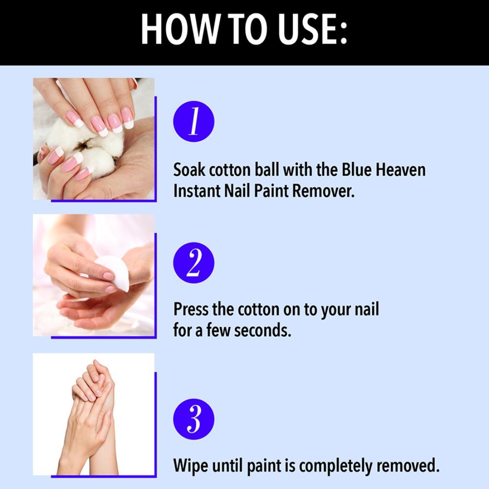 Instant Nail Paint Remover