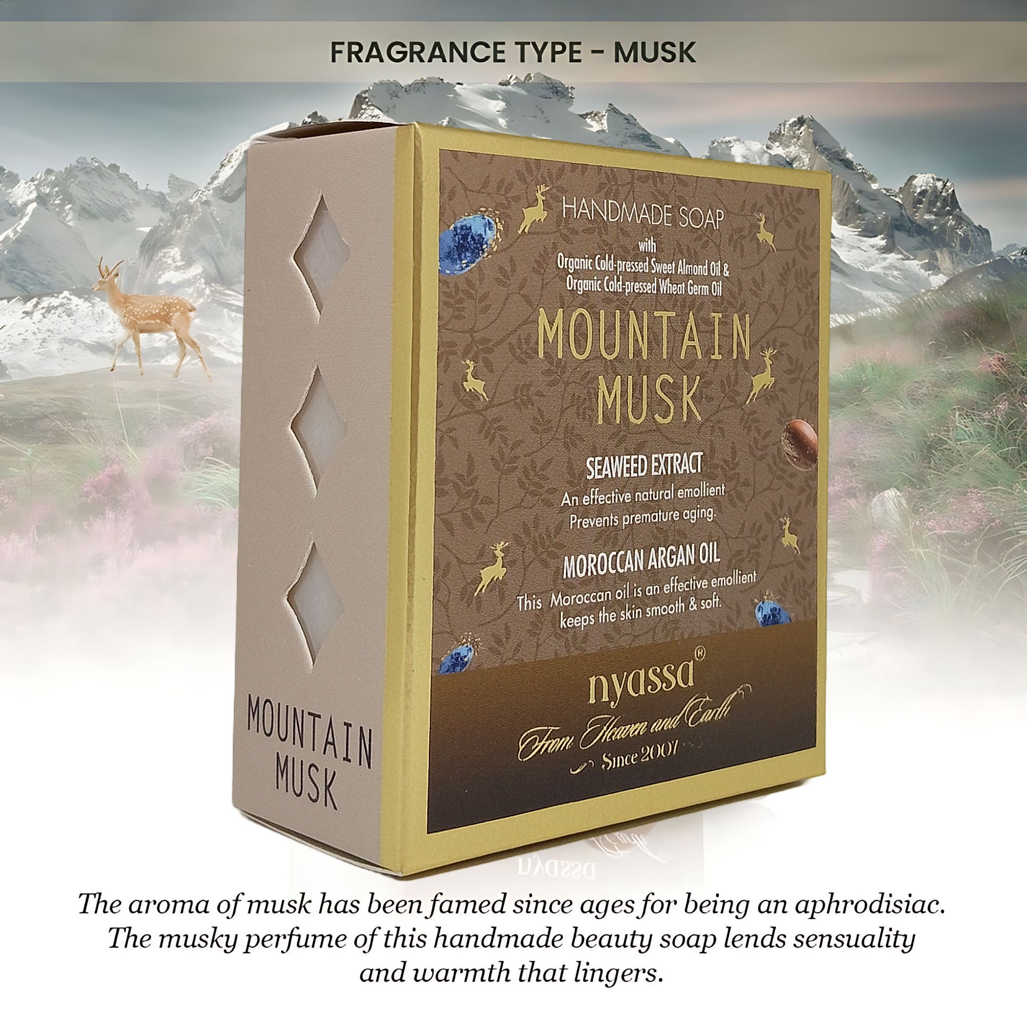 Mountain Musk Handmade Soap