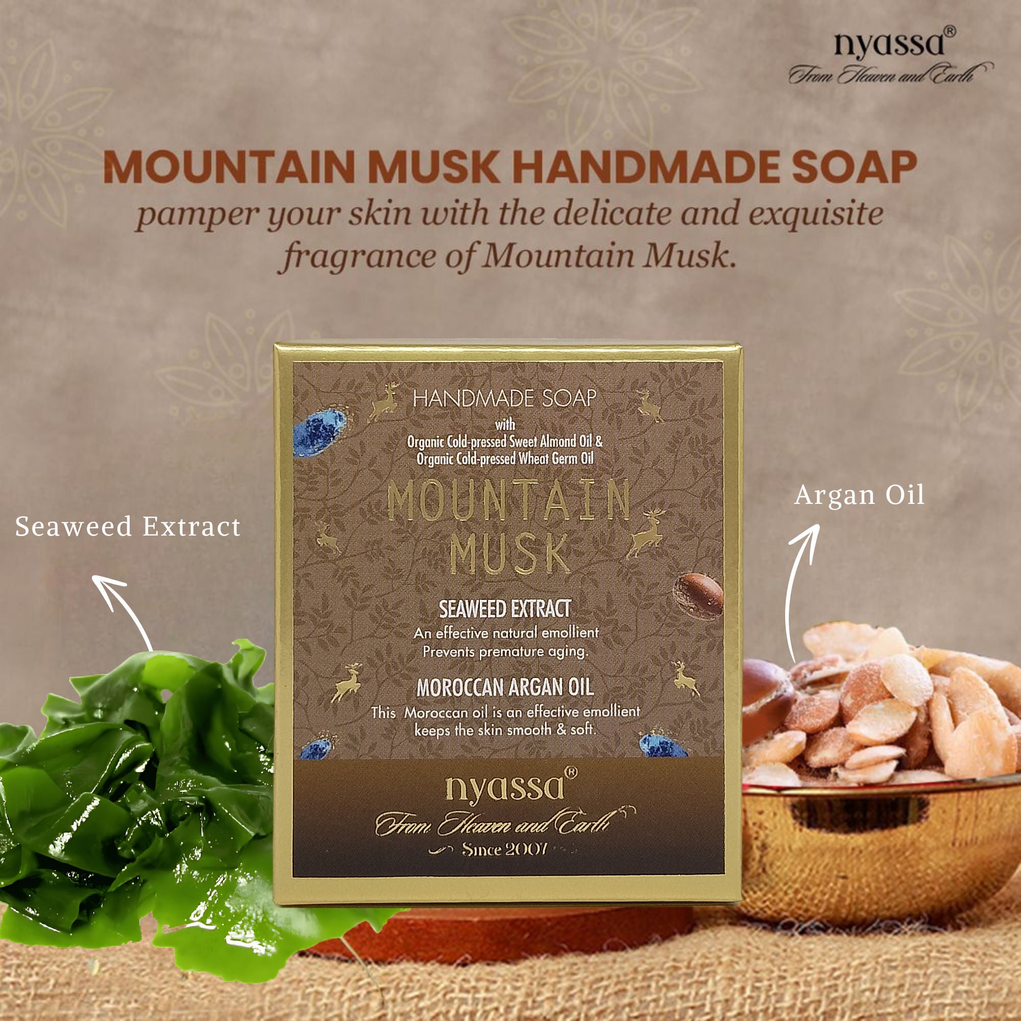 Mountain Musk Handmade Soap