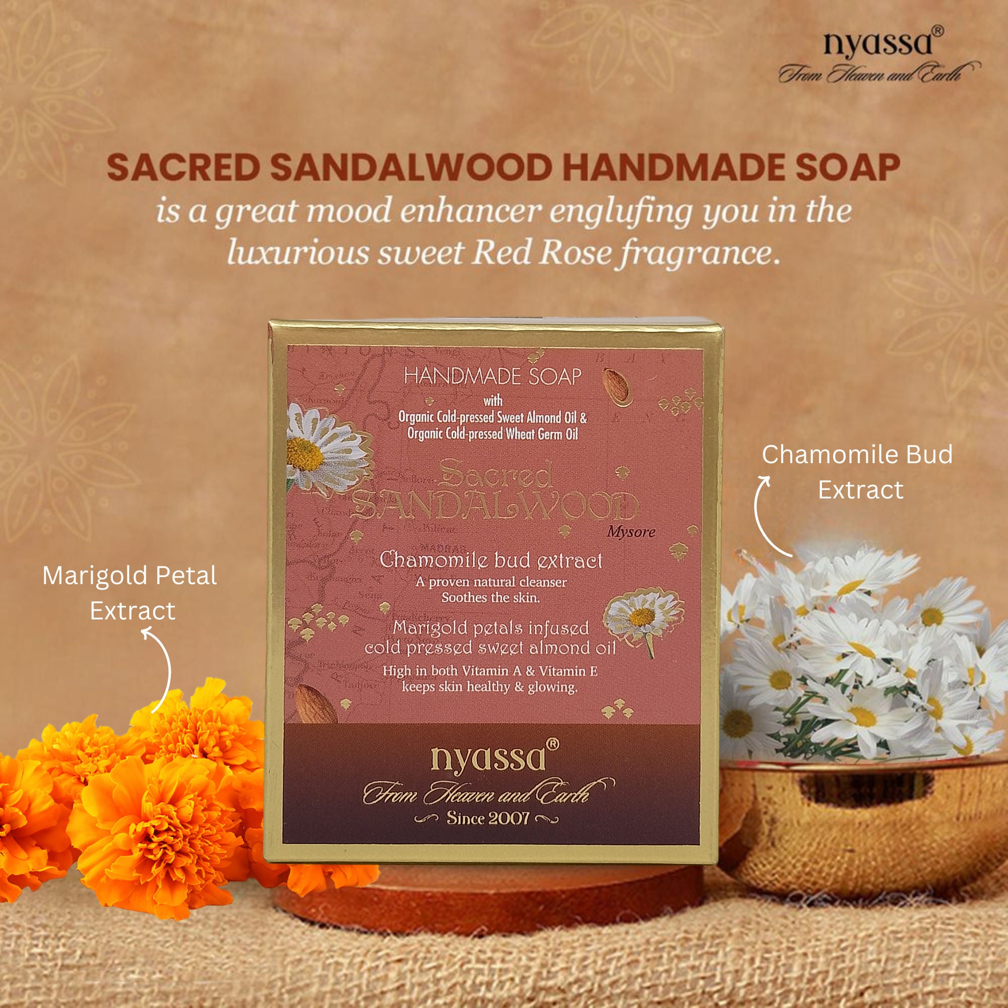Sacred Sandalwood Handmade Soap