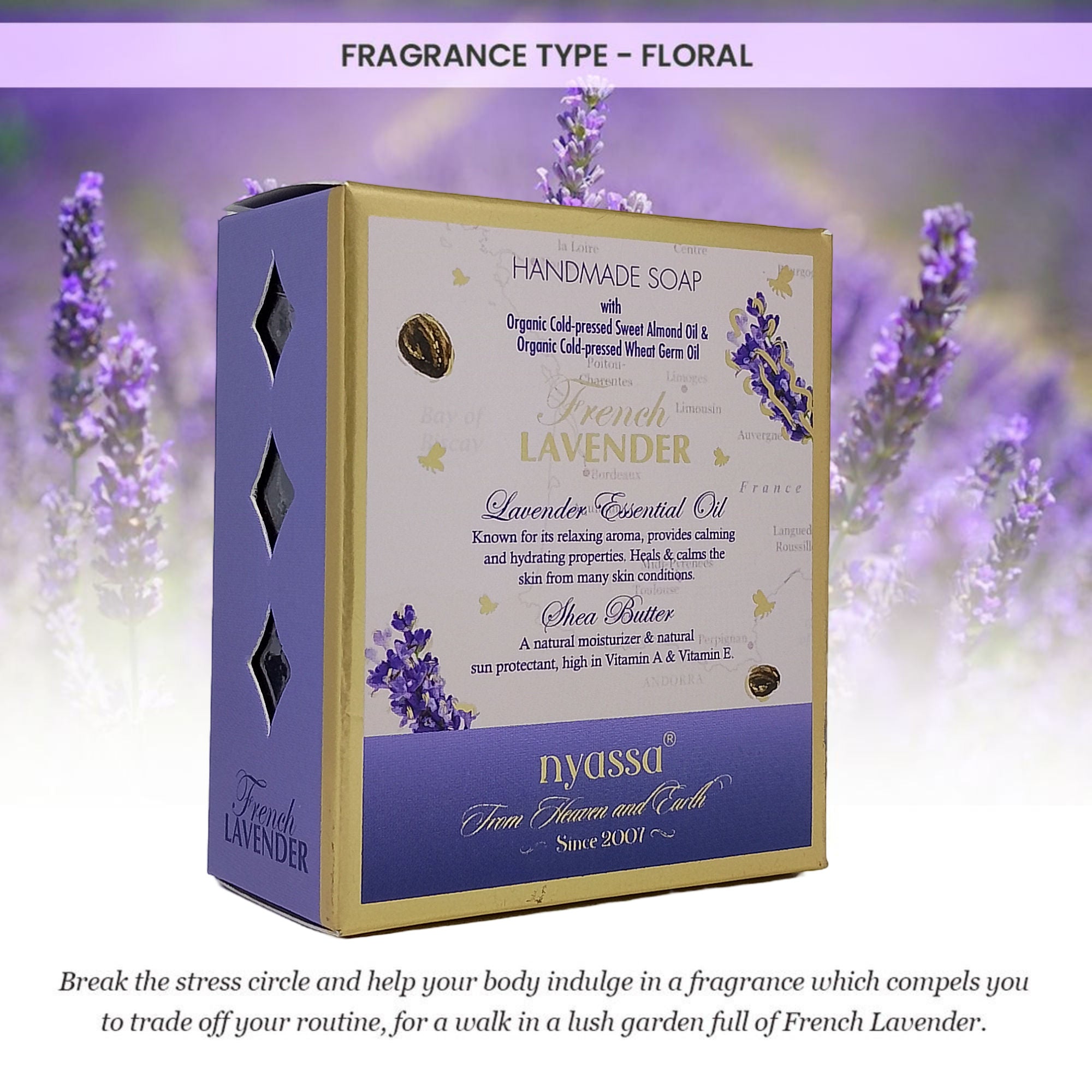 Luxurious French Lavender Handmade Soap