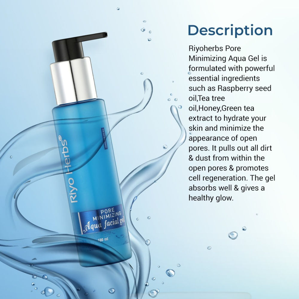 Pore Minimizing Aqua Gel with Raspberry Seed Magic for Smooth Skin