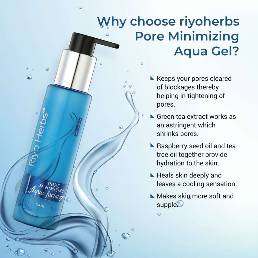 Pore Minimizing Aqua Gel with Raspberry Seed Magic for Smooth Skin
