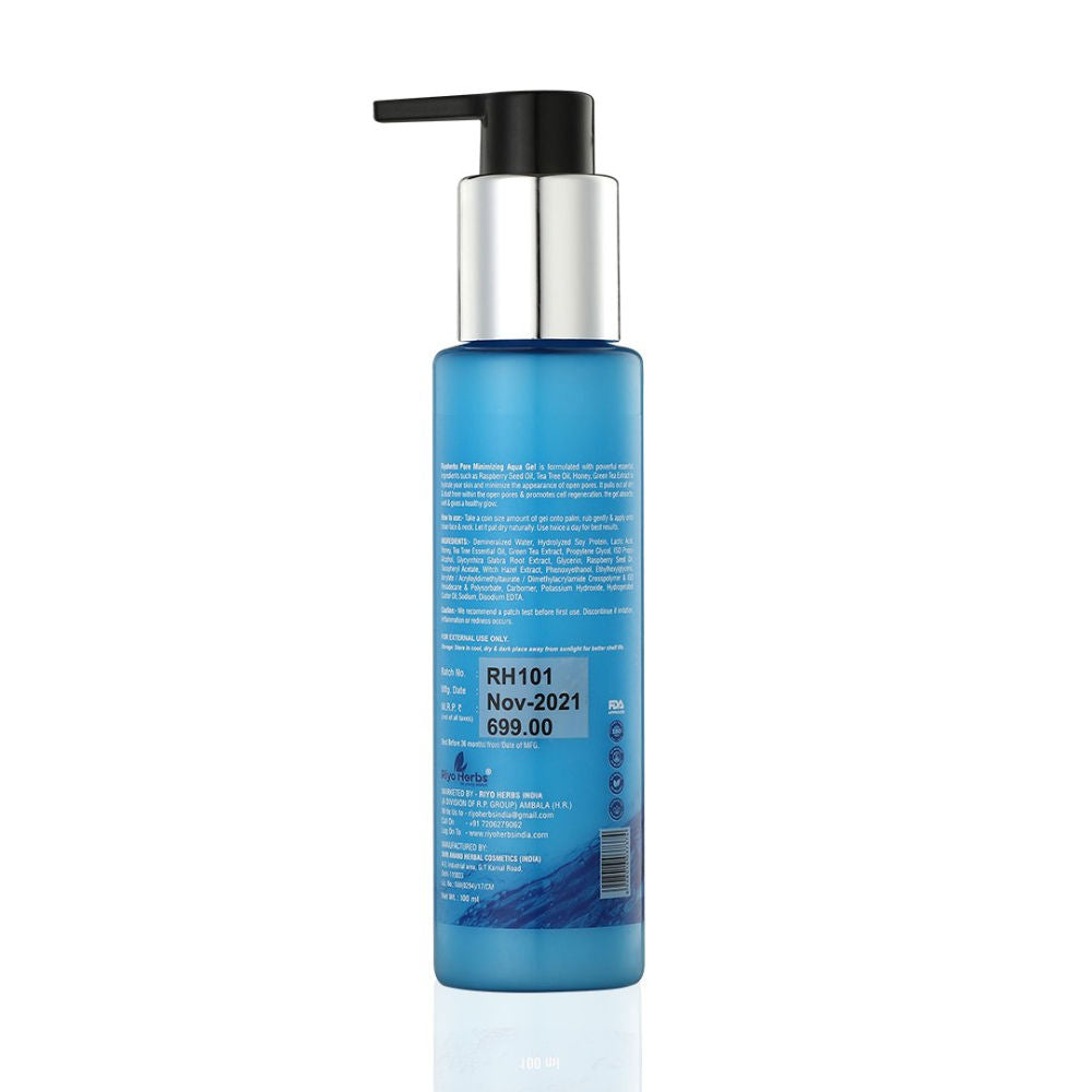 Pore Minimizing Aqua Gel with Raspberry Seed Magic for Smooth Skin