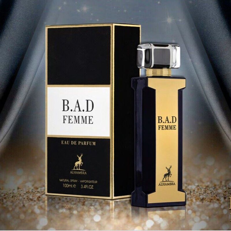 Alhambra By Lattafa B.A.D Femee Pour Hommee Eau De Perfume For Him