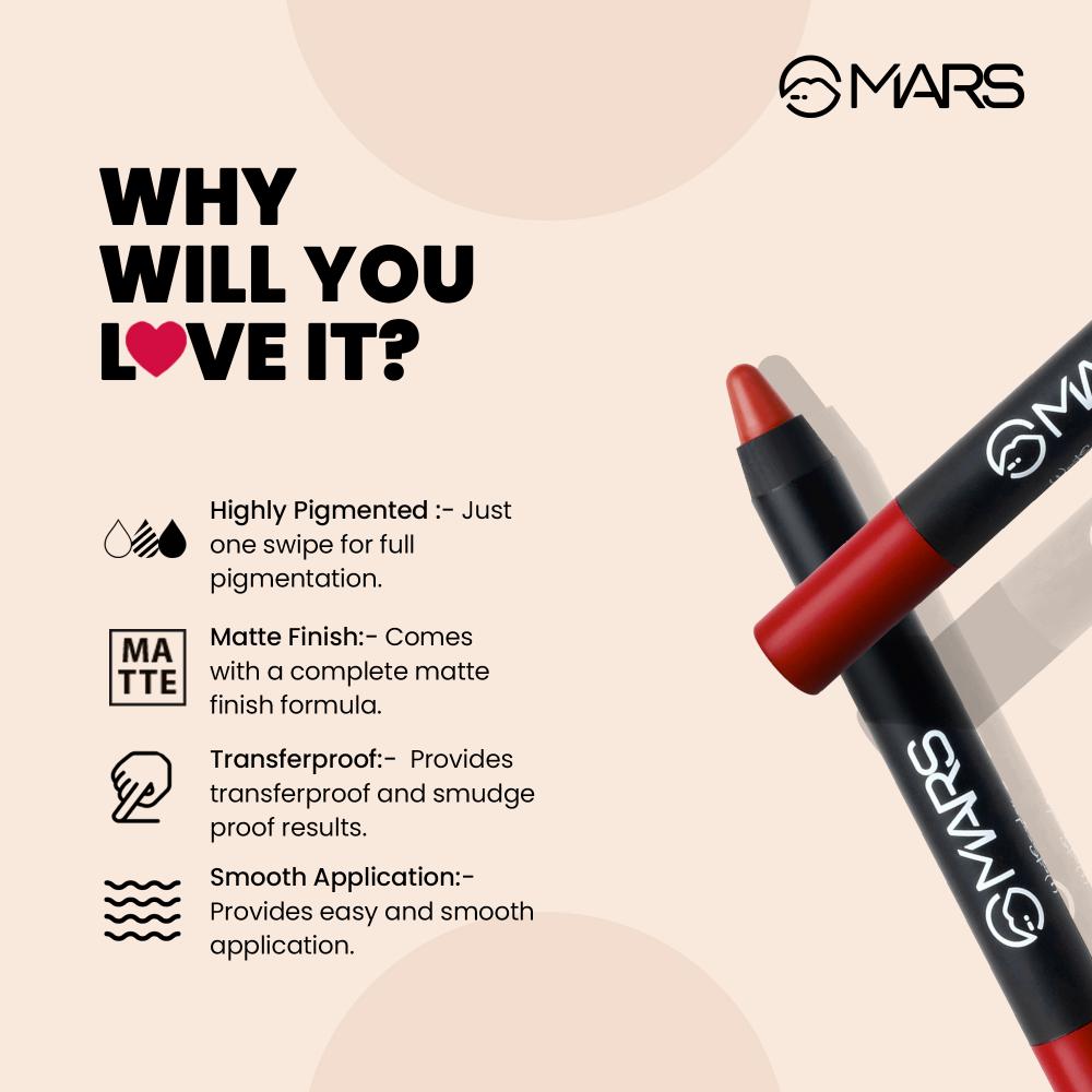 Won't Smudge Won't Budge Lip Crayon