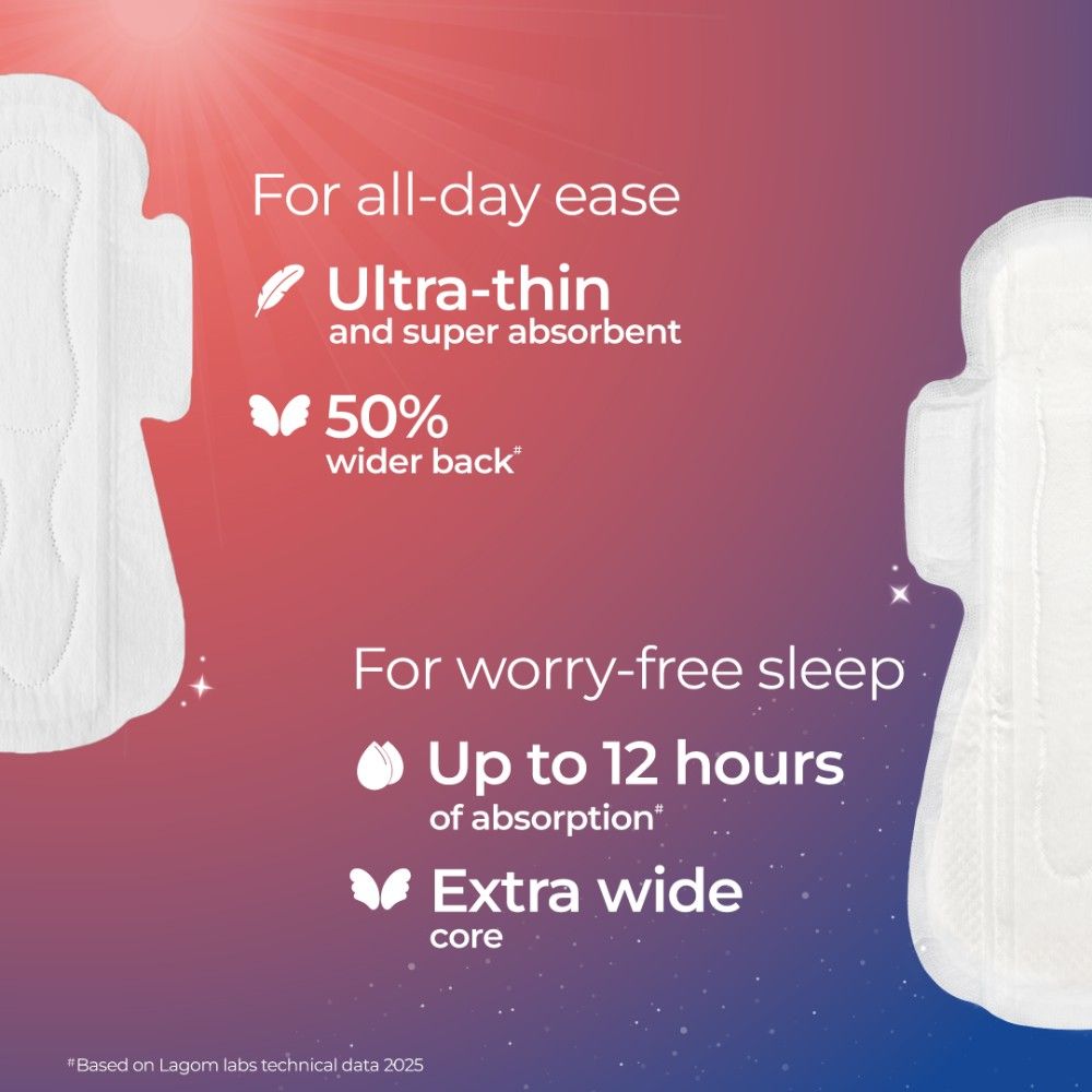 Day And Night Comfort Sanitary Pads