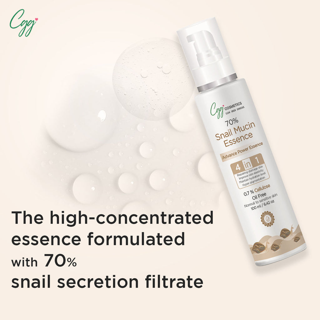 70% Snail Mucin Essence + FREE All In One Cream
