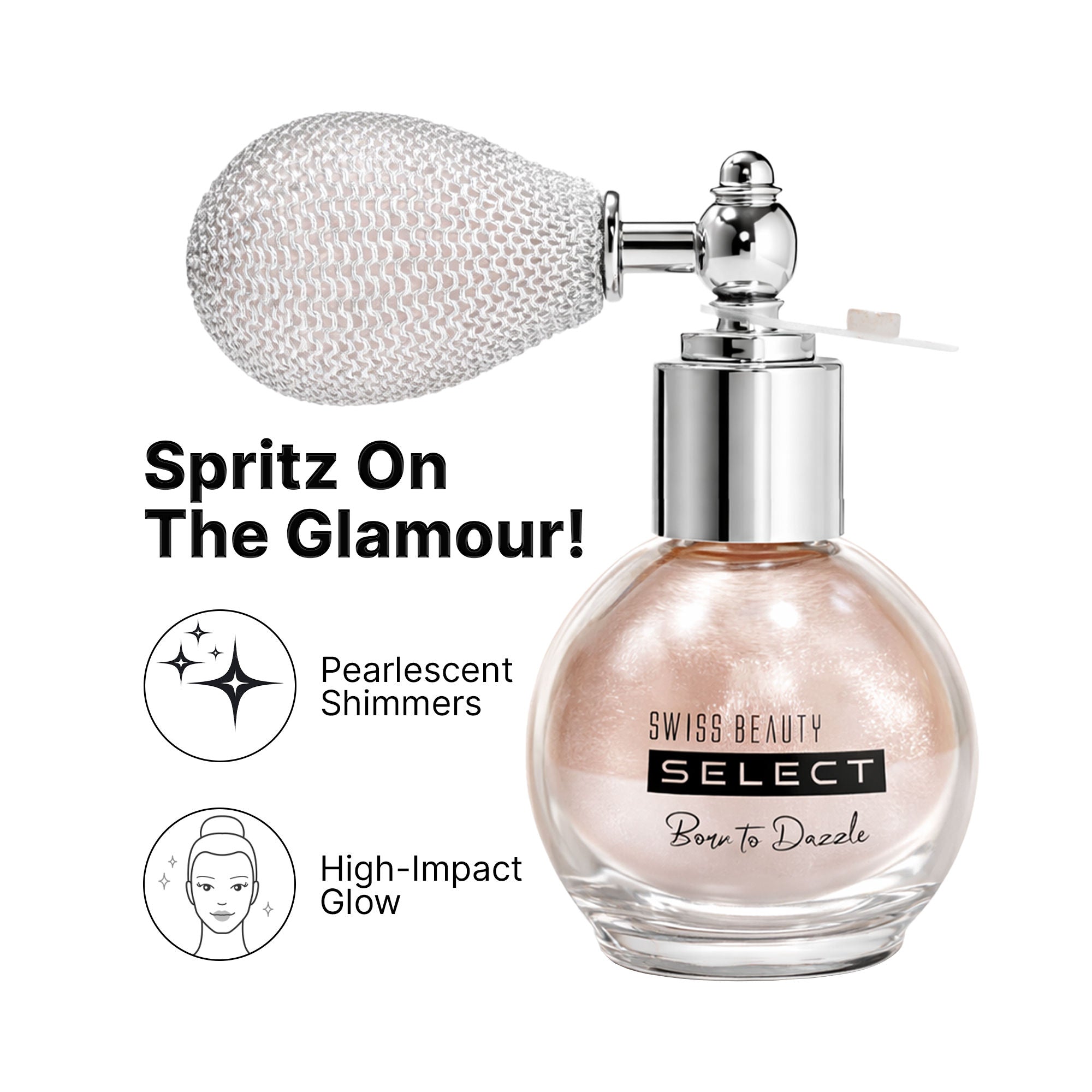 Select Born To Dazzle Glitter Spray