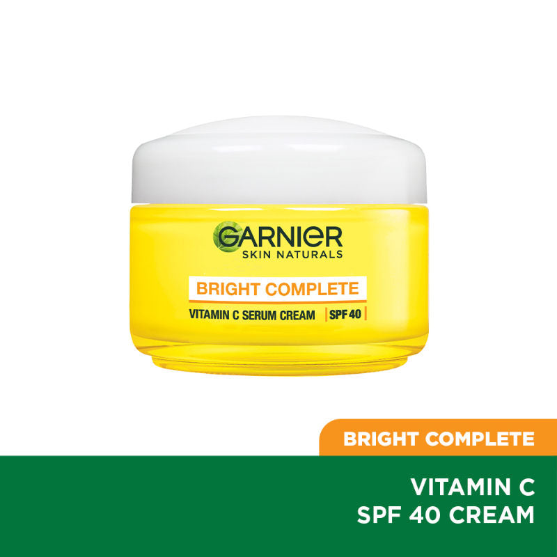 Garnier Bright Complete Vitamin C SPF40/PA+++ Serum Cream
