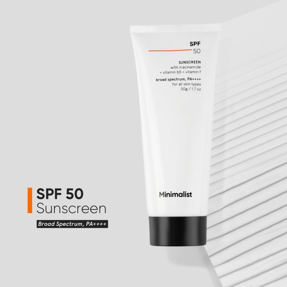SPF 50 PA ++++ Sunscreen With Multi-Vitamin For Reducing Photoaging & No White Cast