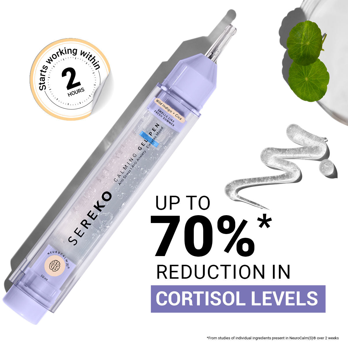 Gel Pen Under Eye Cream for Dark Circles, Puffiness, Stress Relief