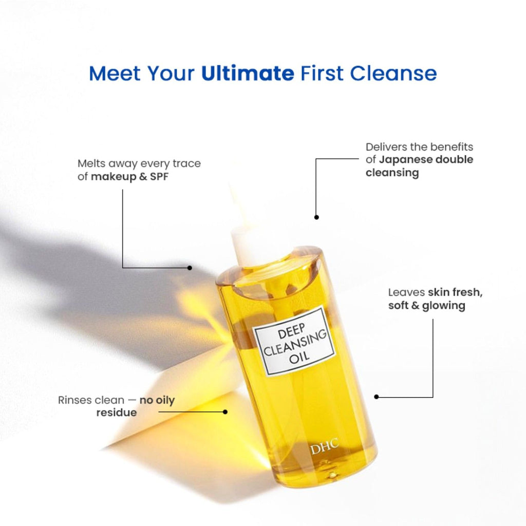 Deep Cleansing Oil, Makeup Remover For All Skin Types