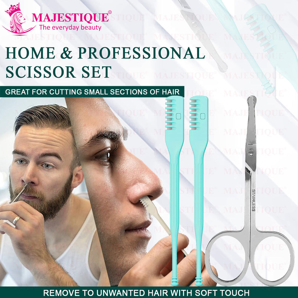 Nasal Hair Trimmers With Safety Scissor