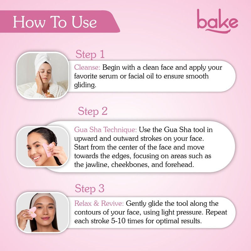 Quartz Gua Sha Stone Face Massager Tool for Reducing Fine Lines & Wrinkles and Eye Puffiness