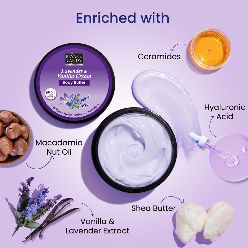 Lavender & Vanilla Cream Body Butter