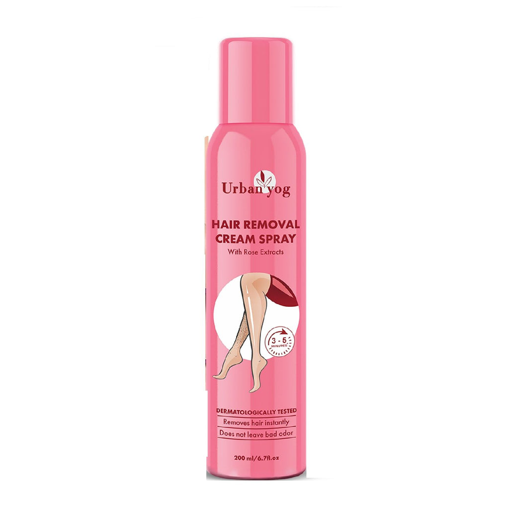 Hair Removal Cream Spray With Rose Extracts