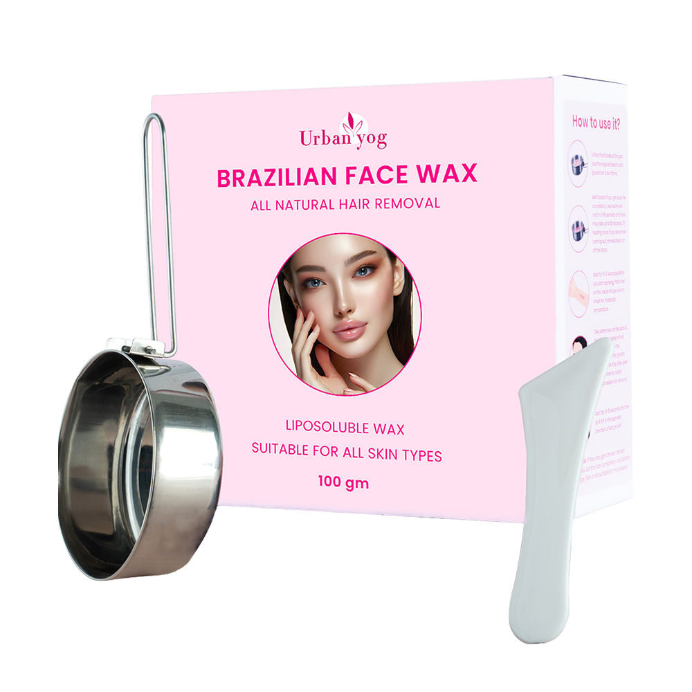 Brazilian All Natural Hair Removal Face Wax