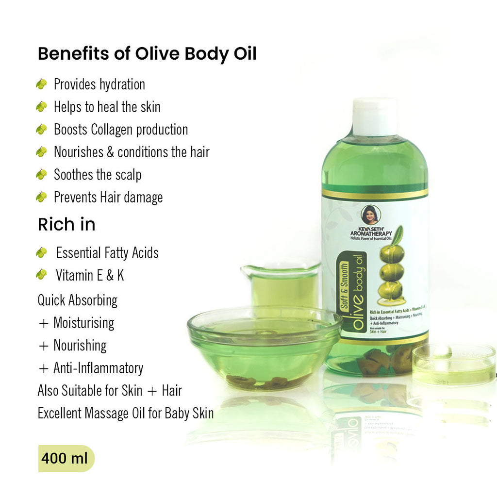 Soft & Smooth Olive Body Oil
