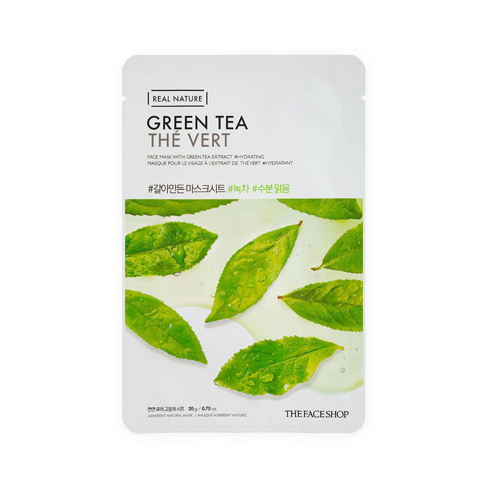 Real Nature Face Mask - Green Tea