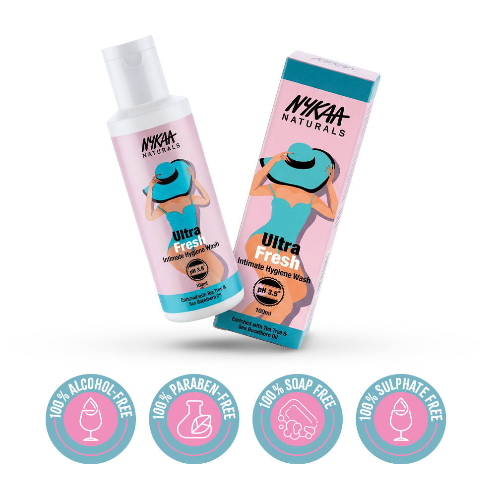 Nykaa Naturals Ultra Fresh Intimate Hygiene Wash PH 3.5 For Women