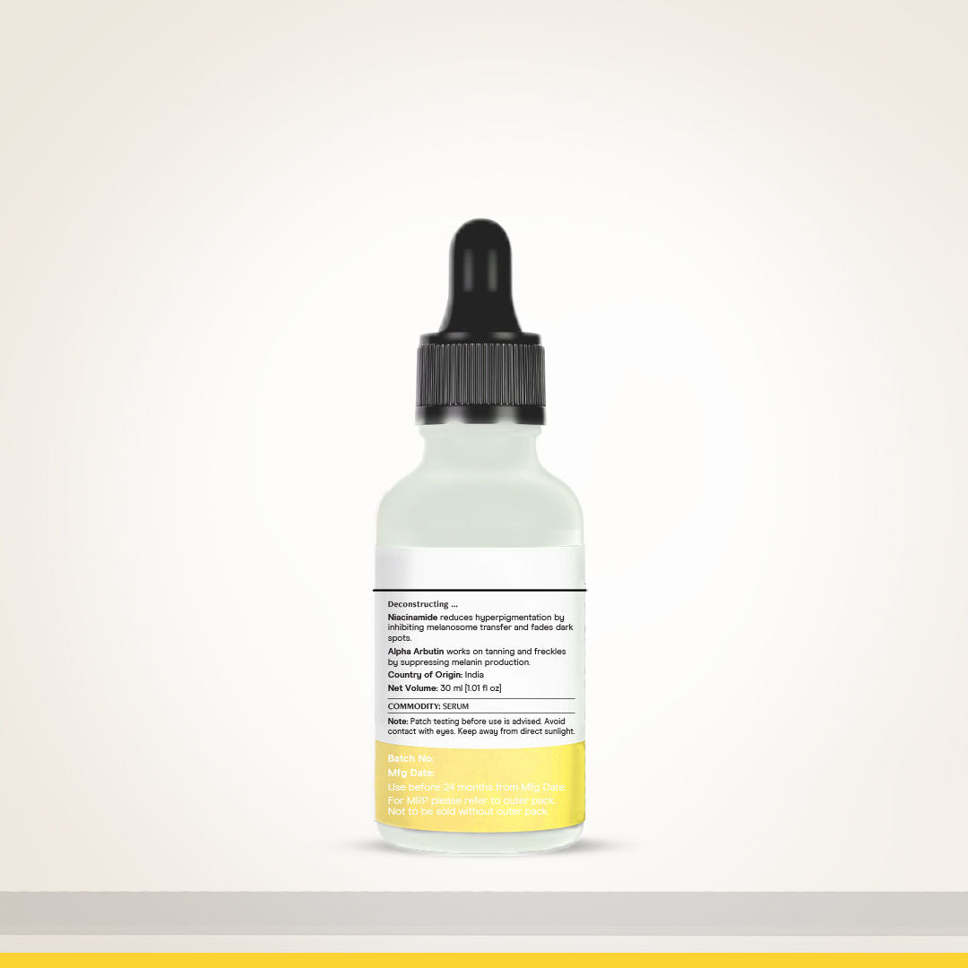 Niacinamide Serum, Brightens & Evens Skin Tone