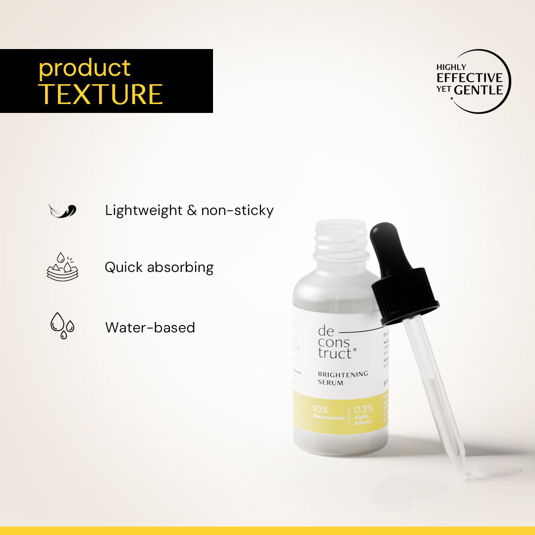 Niacinamide Serum, Brightens & Evens Skin Tone