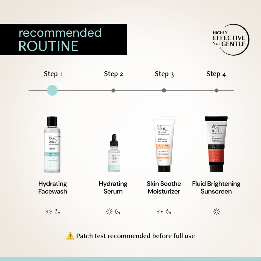Hydrating Face Wash, 0.5% Amino Acids + 0.1% Hyaluronic Acid, Deeply Cleanses & Hydrates