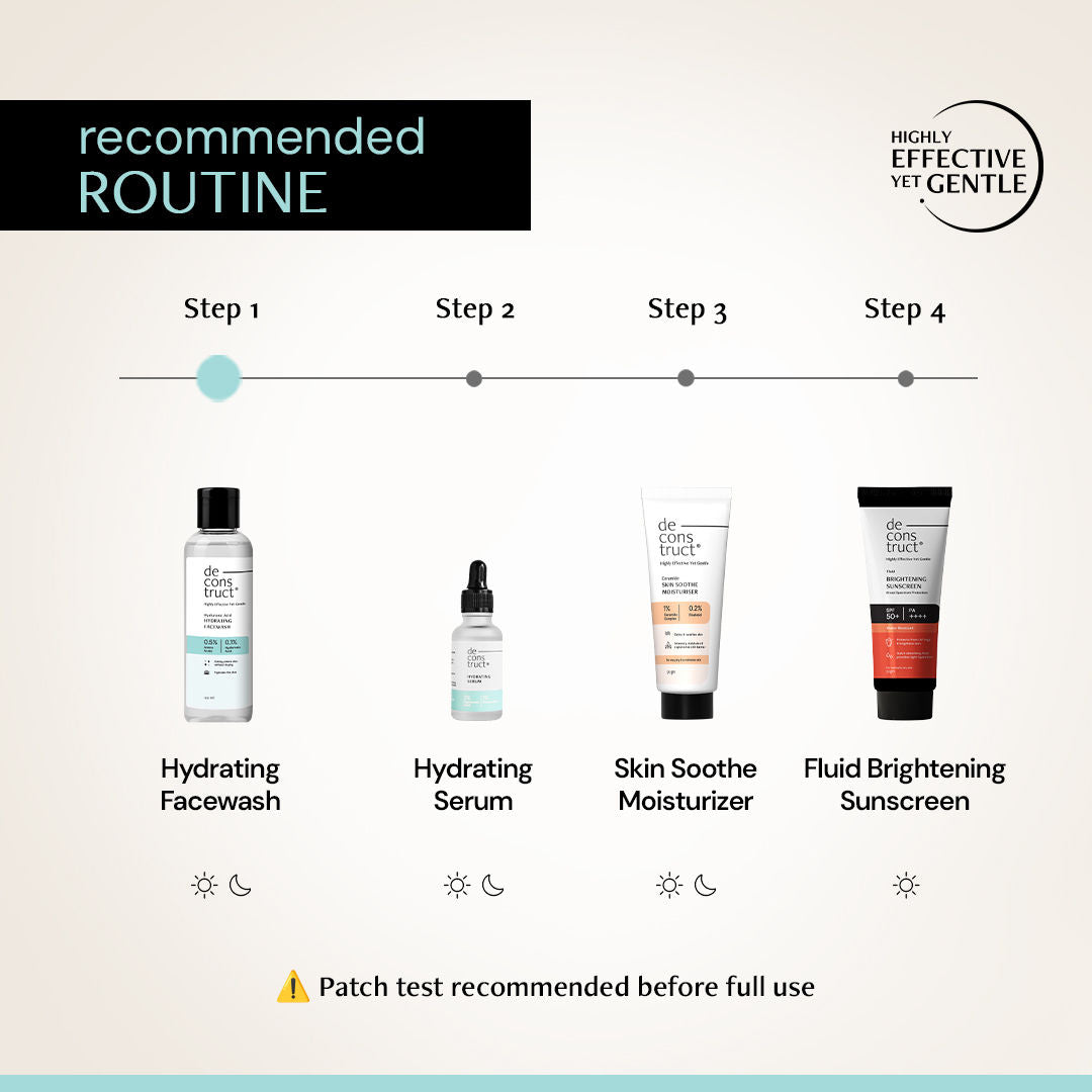 Hydrating Face Wash, 0.5% Amino Acids + 0.1% Hyaluronic Acid, Deeply Cleanses & Hydrates