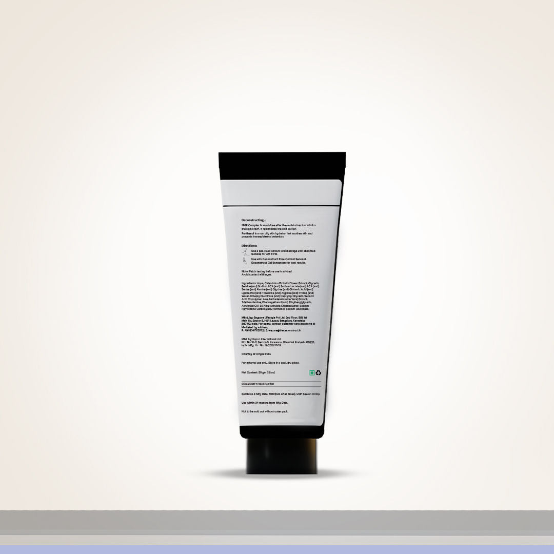 Oil-Free Moisturizer, Lightweight, Non-Sticky, 72H Hydration